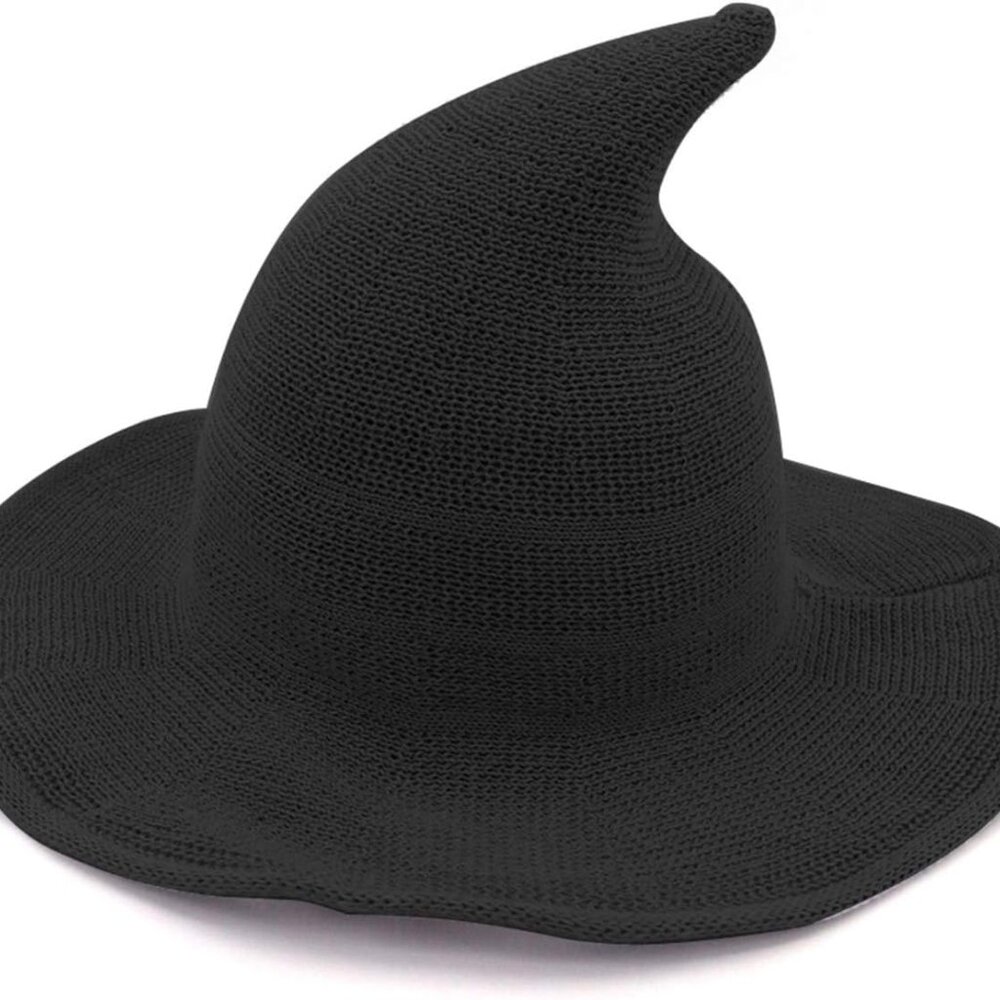 Chic Black Women's Witch Hat